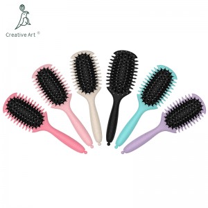 OEM Manufacturer Wholesale Price New Design Curl Defining Brush New Curl Brush Premium Boar Bristle Curly Hair Brus